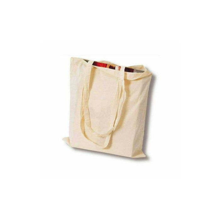 Τσάντα βαμβακερή μακρύ χερούλι Υ42x38εκ. τμχ-21030