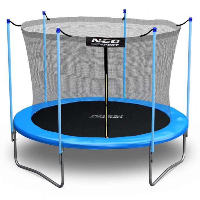 Τραμπολίνο κήπου 8 FT / 252 εκ. με δίχτυ και σκάλα Neo-Sport