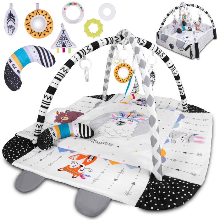 Εκπαιδευτικό διαδραστικό χαλάκι 100 x 110 cm Ricokids