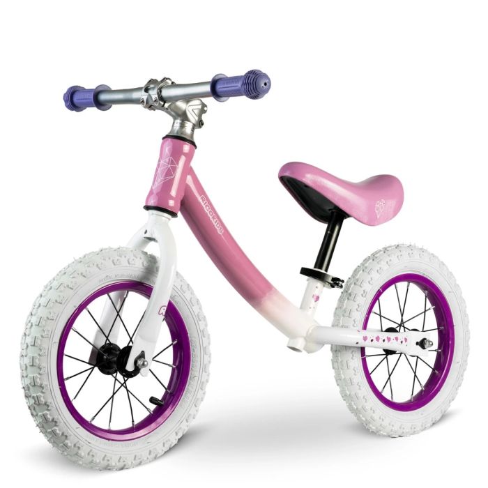 Ricokids παιδικό ποδήλατο cross-country λευκό και ροζ