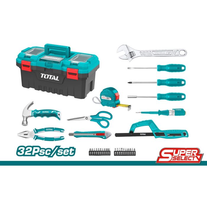 ΕΡΓΑΛΕΙΟΘΗΚΗ 17" ΜΕ 32 ΕΡΓΑΛΕΙΑ ΧΕΙΡΟΣ SUPER SELECT (THKTHP20326) TOTAL